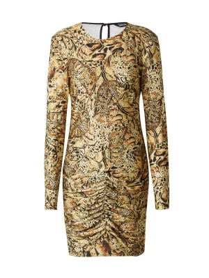 Foto van product Just Cavalli Jurk 'VESTITI' cognac / honing / zwart