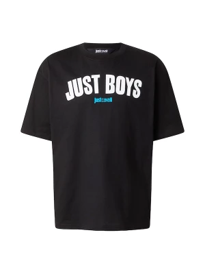 Foto van product Just Cavalli Shirt 'JUST BOY' aqua / zwart / wit