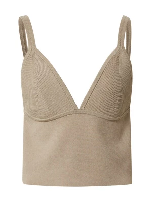 Foto van product JUST FEMALE Gebreide top 'Braga' taupe