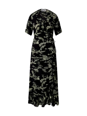 Foto van product JUST FEMALE Jurk 'Mako' groen / zwart