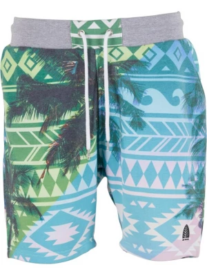 Foto van product Just Rhyse Broek 'Sunrise' blauw / grijs / groen / wit