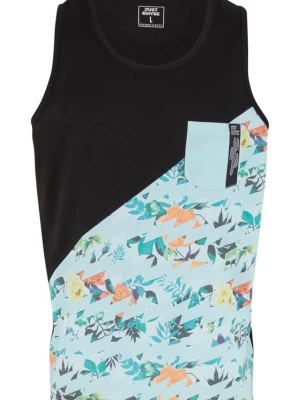 Foto van product Just Rhyse Shirt cyaan blauw / mintgroen / oranje / zwart