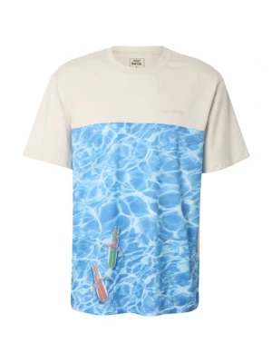 Foto van product Just Rhyse Shirt 'Floating' sand / azuur / pastelblauw / smaragd