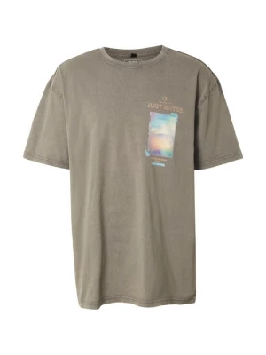 Foto van product Just Rhyse Shirt 'Lanai' azuur / geel / taupe / lichtlila
