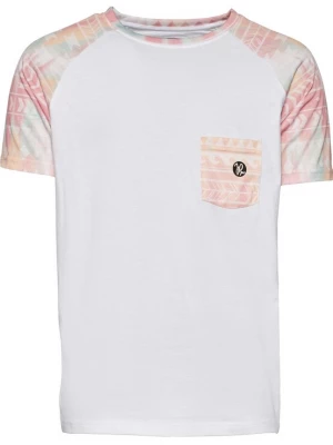 Foto van product Just Rhyse Shirt lichtbeige / pastelgroen / rosa / wit