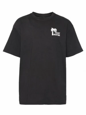 Foto van product Just Rhyse Shirt 'Motel' rosa / zwart / wit