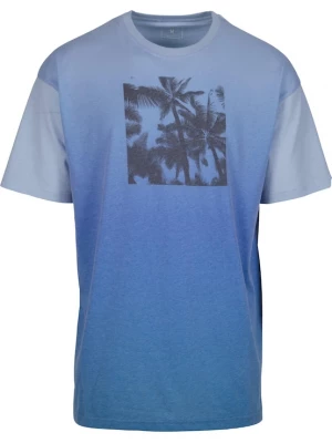 Foto van product Just Rhyse Shirt 'NewburnSun' saffier / duifblauw / zwart