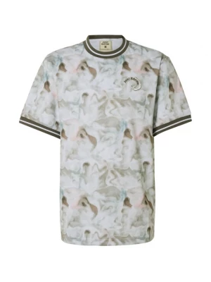 Foto van product Just Rhyse Shirt 'Water' bruin / grijs / rosa / wit