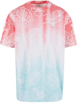 Foto van product Just Rhyse Shirt 'Wave Bounce' mintgroen / rood / wit