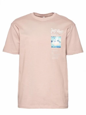Foto van product Just Rhyse Shirt 'Zoar' lichtblauw / rosé / wit