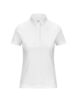 Foto van product K-Way Shirt 'K-WAY AMDEA PIQUE SLIM T-Shirt e Polo' wit