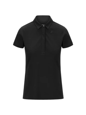 Foto van product K-Way Shirt 'K-WAY AMDEA PIQUE SLIM T-Shirt e Polo' zwart