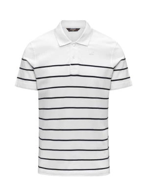 Foto van product K-Way Shirt 'K-WAY LAYO-FRENCH JERSEY YARN DYED POLO' wit