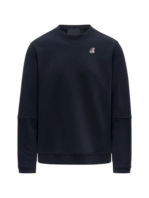 Foto van product K-Way Sweatshirt 'FELPA NAEL POLY COTTON' donkerblauw