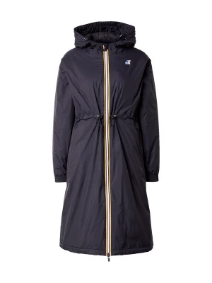 Foto van product K-Way Wintermantel 'Le Vrai 4.0 Delia' blauw / geel / oranje / zwart