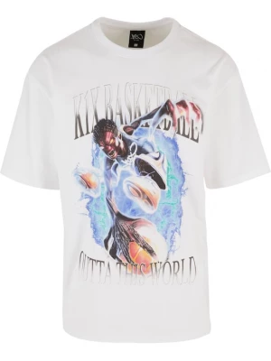 Foto van product K1X Shirt 'Bootleg' lichtblauw / basaltgrijs / oranje / wit