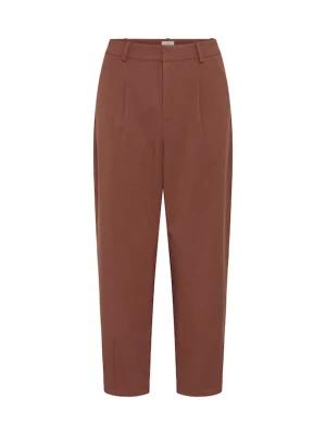 Foto van product Kaffe Bandplooibroek 'KAMerle' cognac