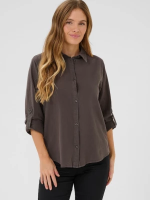 Foto van product Kaffe Blouse 'KA Anaya' donkerbruin