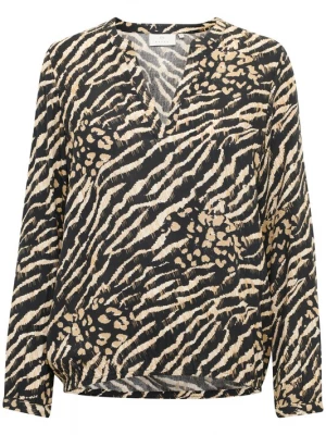 Foto van product Kaffe Blouse 'KAditte' beige / zwart