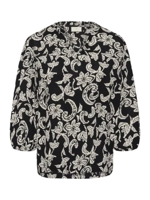 Foto van product Kaffe Blouse 'KARiani' beige / zwart