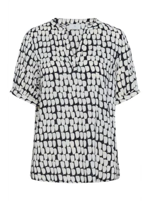 Foto van product Kaffe Blouse 'KAsally' zwart / wit
