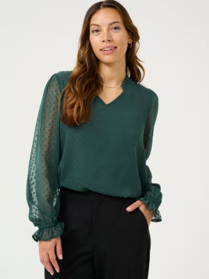 Foto van product Kaffe Blouse smaragd