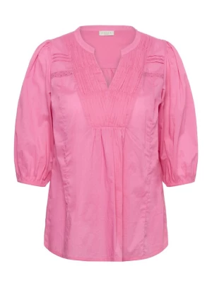 Foto van product KAFFE CURVE Blouse 'Karlia' pink