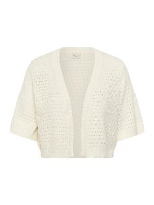 Foto van product KAFFE CURVE Gebreid vest 'Silje' offwhite