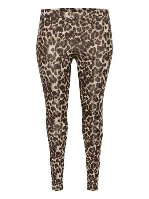 Foto van product KAFFE CURVE Leggings 'Peppi' sepia / zwart
