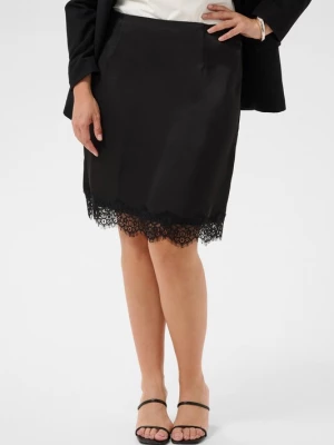 Foto van product KAFFE CURVE Rok 'KCJanie' zwart
