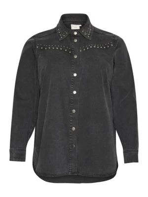 Foto van product KAFFE CURVE Shirt black denim