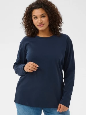 Foto van product KAFFE CURVE Shirt 'KCHellen' marine