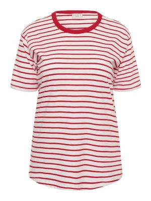Foto van product KAFFE CURVE Shirt rood / wit