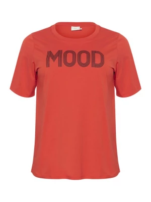 Foto van product KAFFE CURVE Shirt vuurrood / knalrood