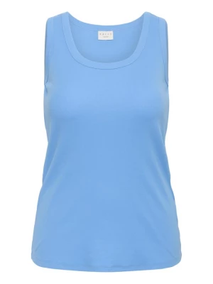 Foto van product KAFFE CURVE Top 'KCCarina' azuur