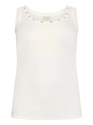 Foto van product KAFFE CURVE Top 'KCCarina' natuurwit