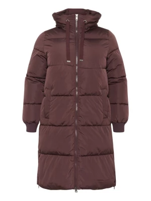 Foto van product KAFFE CURVE Wintermantel 'KCniki' merlot