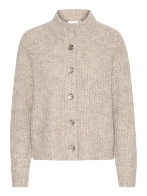 Foto van product Kaffe Gebreid vest 'Ane' beige