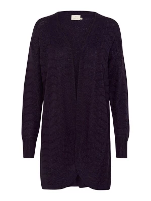 Foto van product Kaffe Gebreid vest 'Emria' aubergine