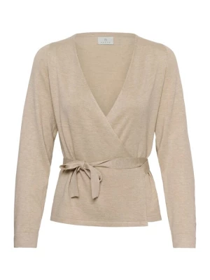 Foto van product Kaffe Gebreid vest 'KALizza' beige gemêleerd