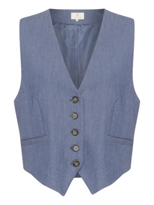 Foto van product Kaffe Gilet 'Sakura' blauw