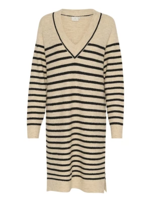 Foto van product Kaffe Jurk 'Juno' beige / zwart