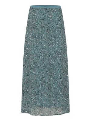 Foto van product Kaffe Rok 'Bella' marine / smoky blue / wit