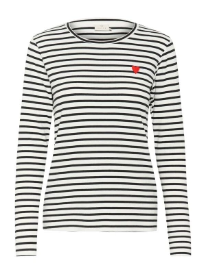 Foto van product Kaffe Shirt 'KALiddy' zwart / wit