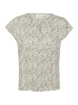 Foto van product Kaffe Shirt 'Mille' olijfgroen / pastelgroen