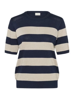 Foto van product Kaffe Trui 'KARegina' beige / marine