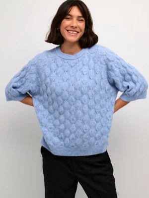 Foto van product Kaffe Trui 'Malene' lichtblauw / blauw gemêleerd