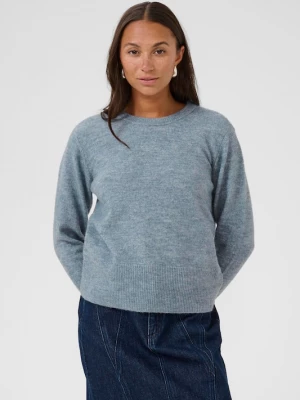 Foto van product Kaffe Trui 'Niel' blauw gemêleerd