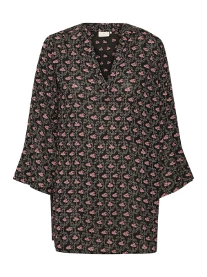 Foto van product Kaffe Tuniek 'Amber' fuchsia / zwart / wit