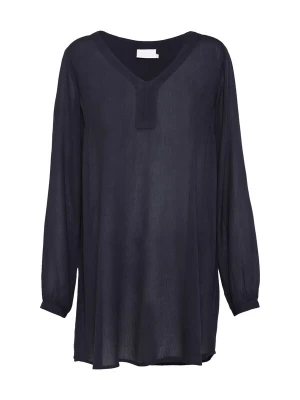 Foto van product Kaffe Tuniek 'Amber' nachtblauw